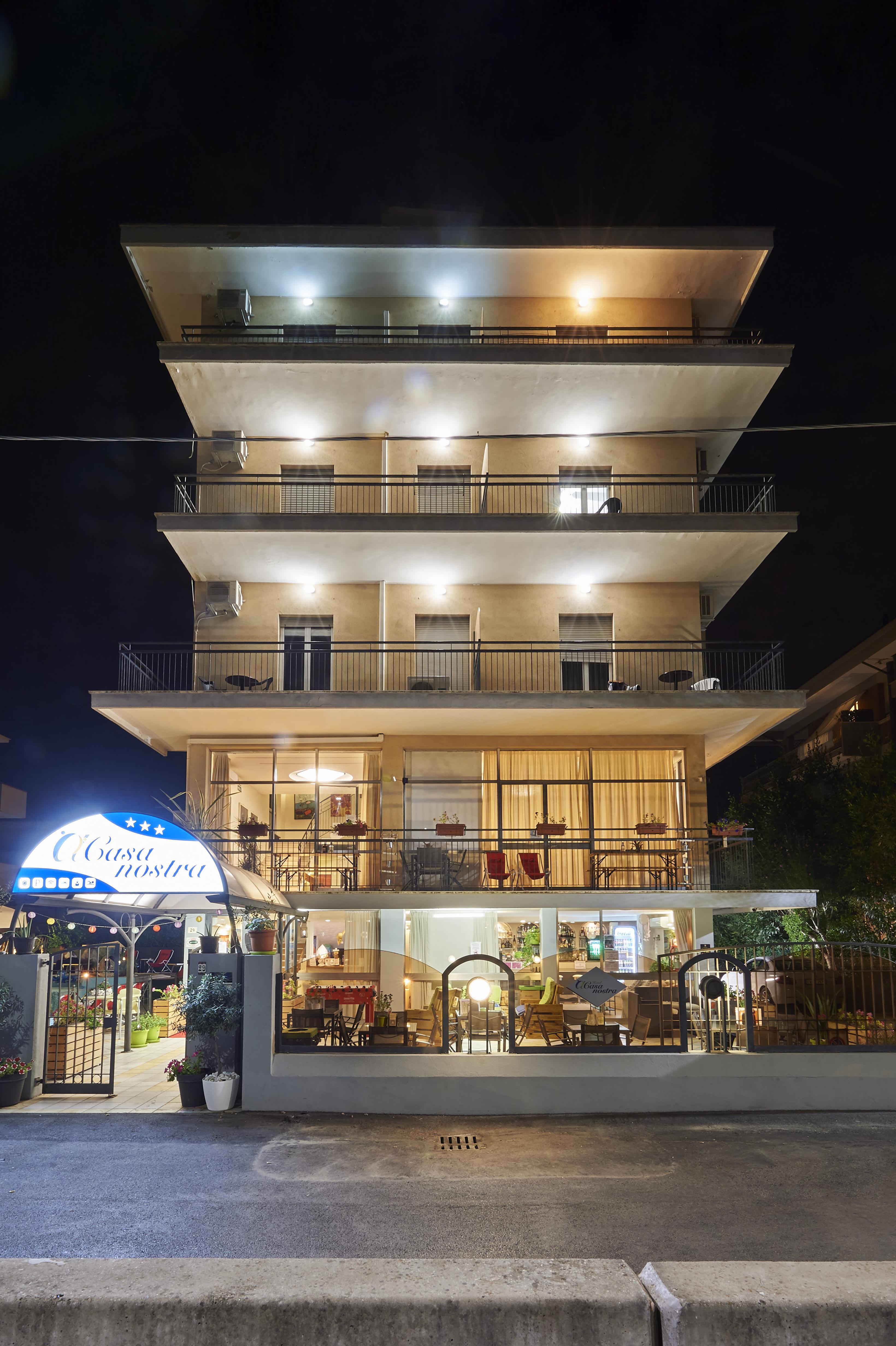Hotel A Casa Nostra Rimini Exterior foto